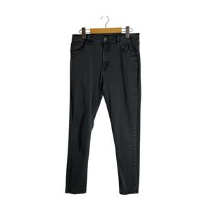 Lole Women's Faded Black High Waisted Skinny Denim Jeans